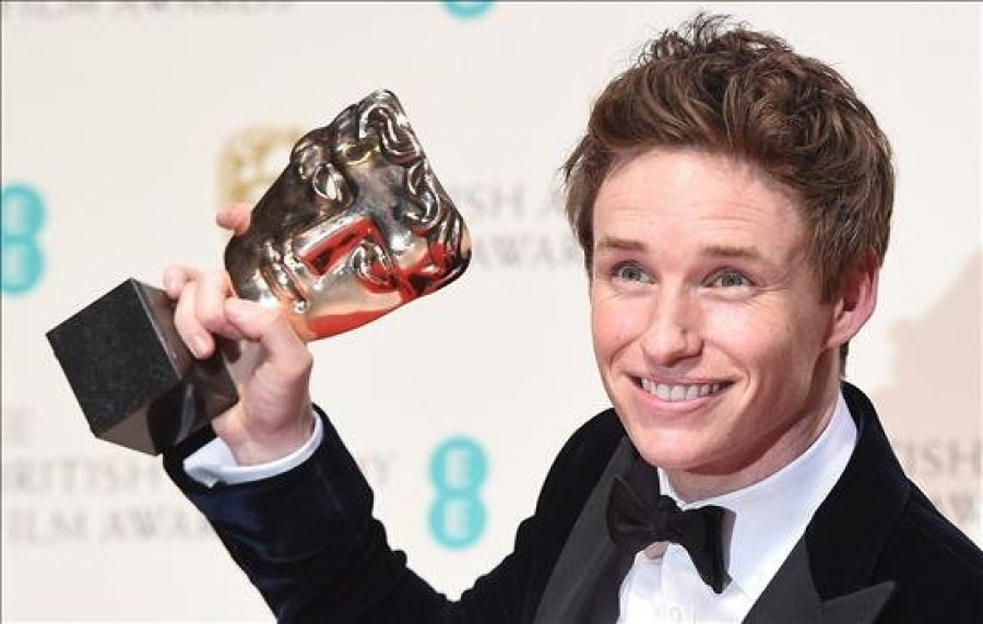 Eddie Redmayne, Bafta al mejor actor por "The Theory of Everything"
