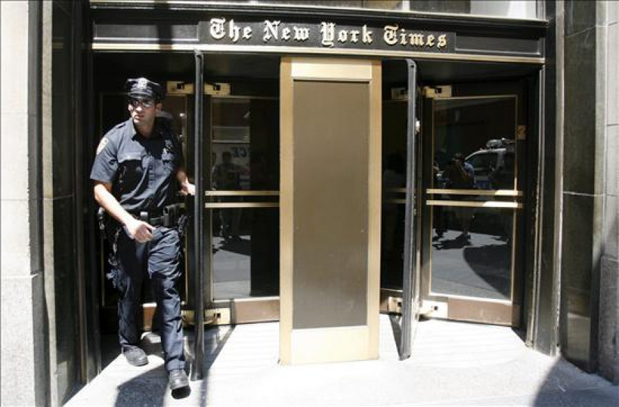 El dueño del diario The New York Times dice que "no está en venta"