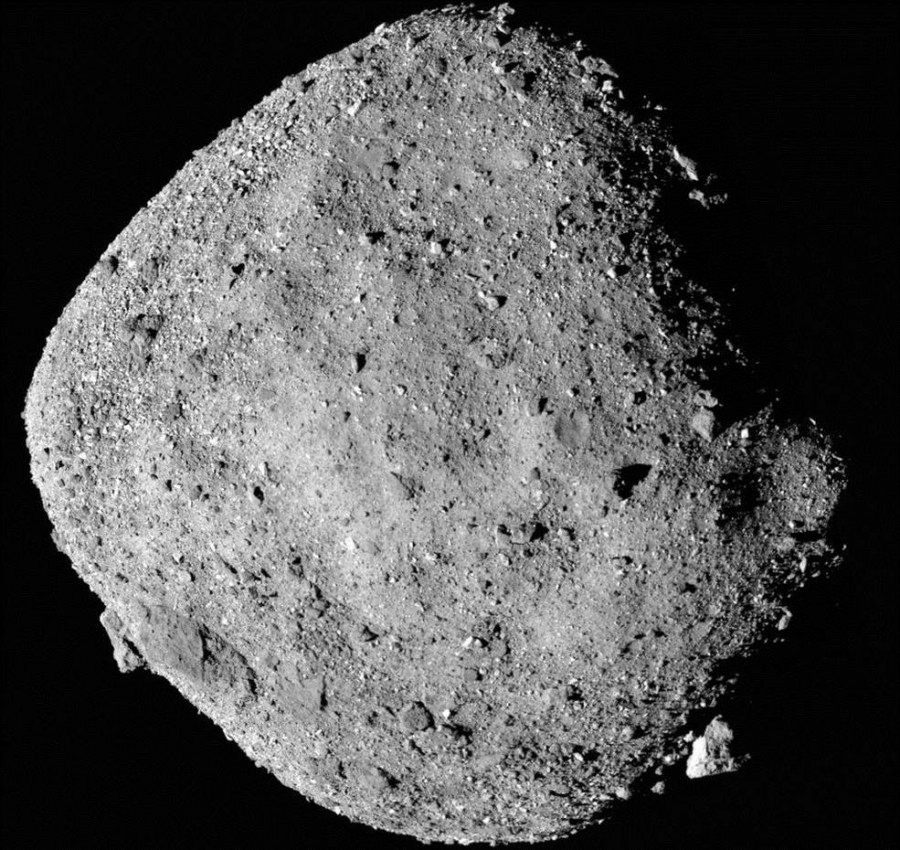 La nave Osiris-REx de la NASA descubre agua en el asteroide Bennu