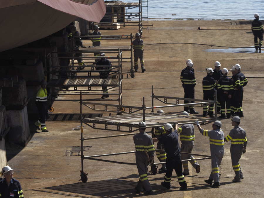 Navantia abre hoy el plazo de inscripción para optar a 127 puestos de trabajo en la ría de Ferrol