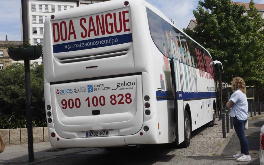 Ferrol foi a segunda cidade galega cunha maior taxa de doazóns de sangue en 2019