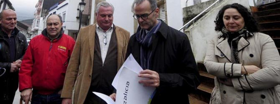 NEDA-El conselleiro de Cultura visitó la Torre del Reloj, cuyas obras han finalizado