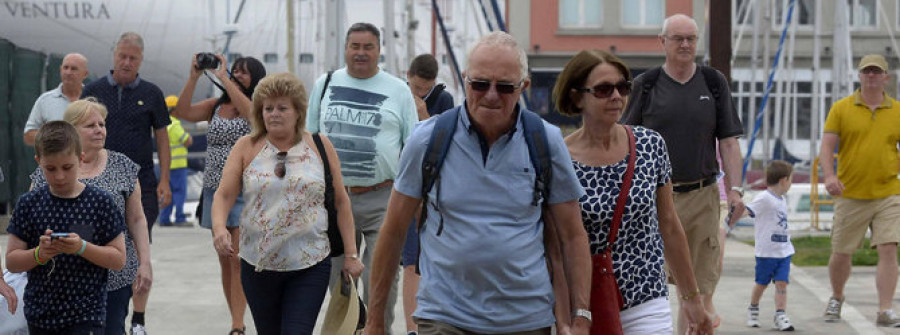 Galicia recibió hasta octubre más  de un millón de turistas extranjeros