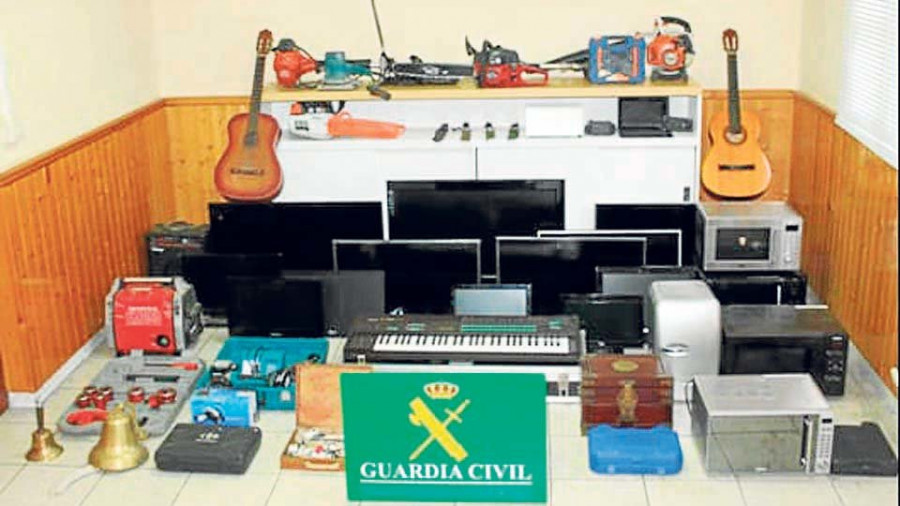 La Guardia Civil detiene a dos individuos acusados de perpetrar 25 robos en el rural