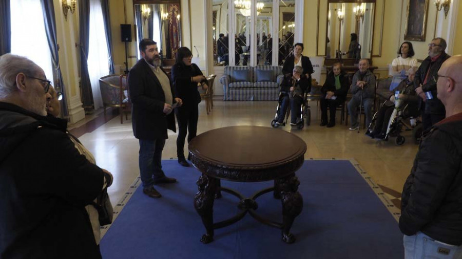 Las entrañas del Palacio Municipal se abrieron ayer a las visitas públicas