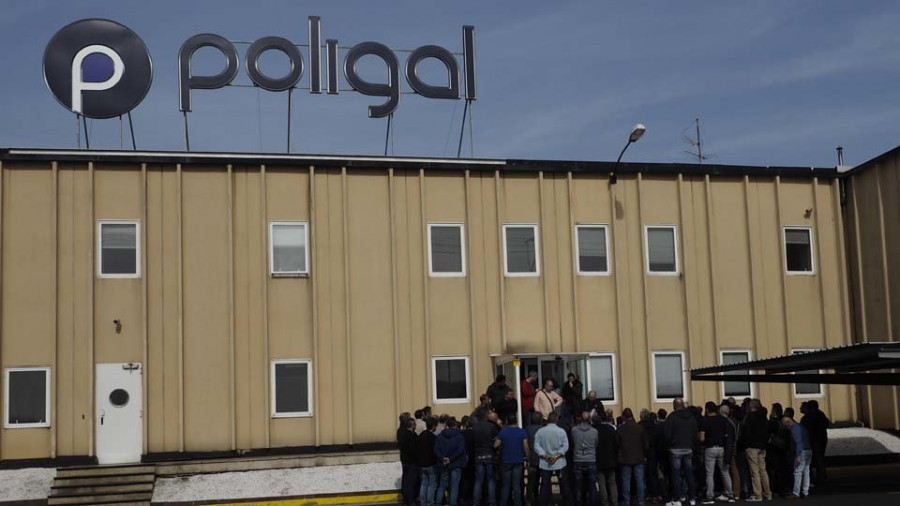 Poligal anuncia el cierre definitivo y el despido de sus cien trabajadores