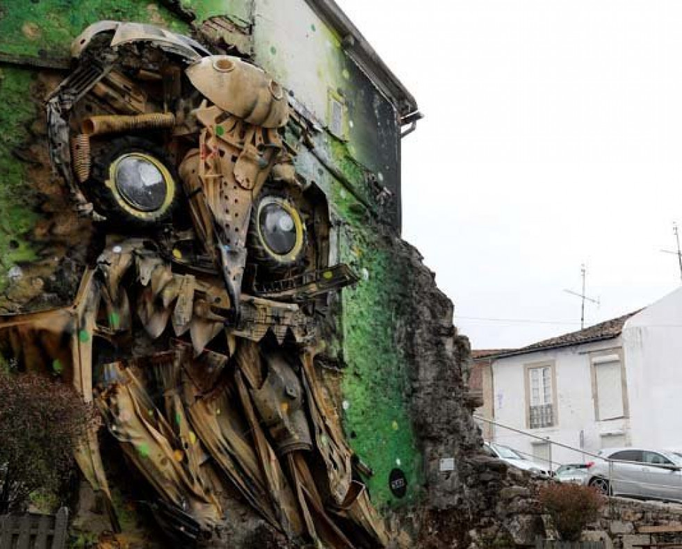 Un museo de arte urbano 
en pleno casco histórico