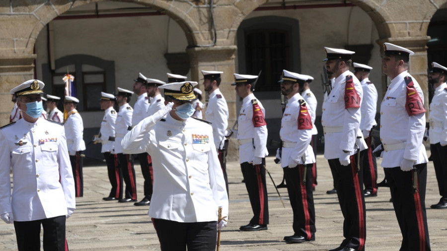 El coronel Sanz Alisedo toma posesión de su cargo de comandante al frente del Tercio Norte