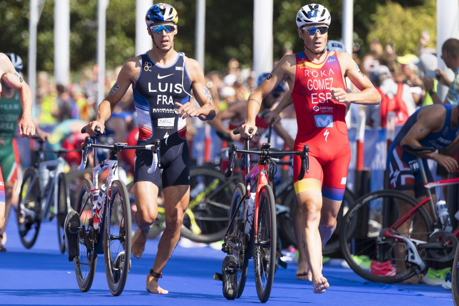 Gómez Noya gana su undécima medalla en un Mundial