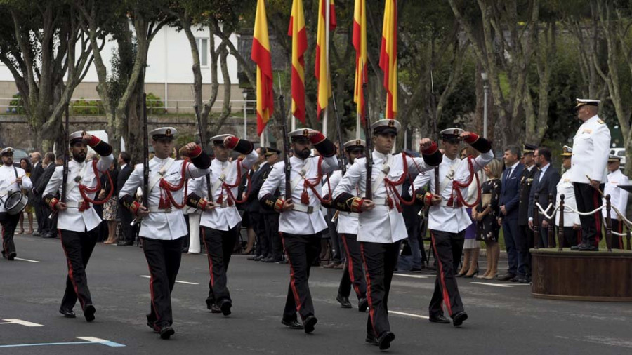 La Fuerza de Protección inicia una nueva travesía con su traslado a Ferrol