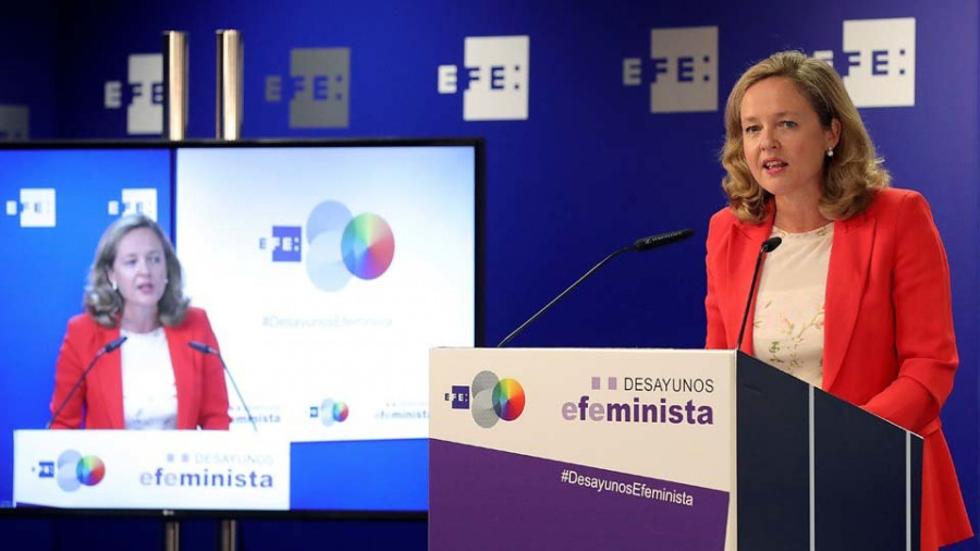 La ministra de Economía afirma que España crecerá en torno al 2% en 2020