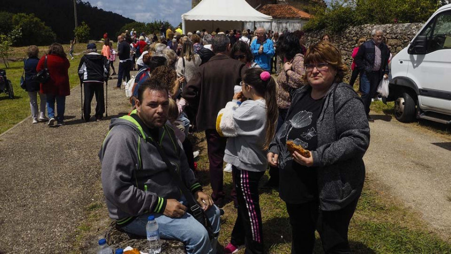 Ares y Mugardos se citaron con el tradicional Voto de Chanteiro