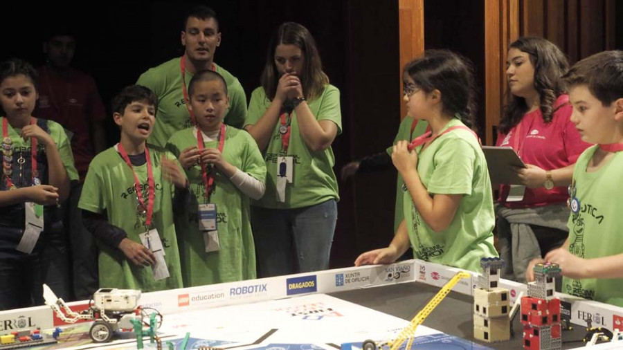 Lluvia de ideas, valores y emoción en torno a la robótica de la First Lego League