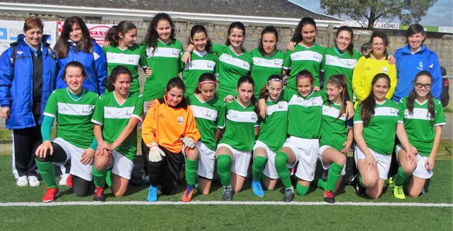 El equipo femenino sub 15 de Ferrol se mete en la fase final