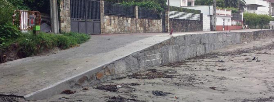 CABANAS-La Demarcación de Costas reparó los daños que los temporales de invierno causaron en A Magdalena