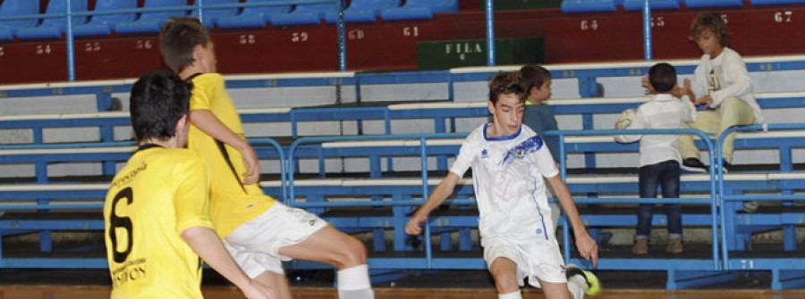 Narón juvenil y O Parrulo infantil sumaron los únicos puntos locales