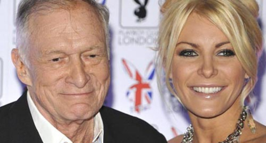 Hugh Hefner se casa con la conejita Playboy que le dejó plantado en 2011