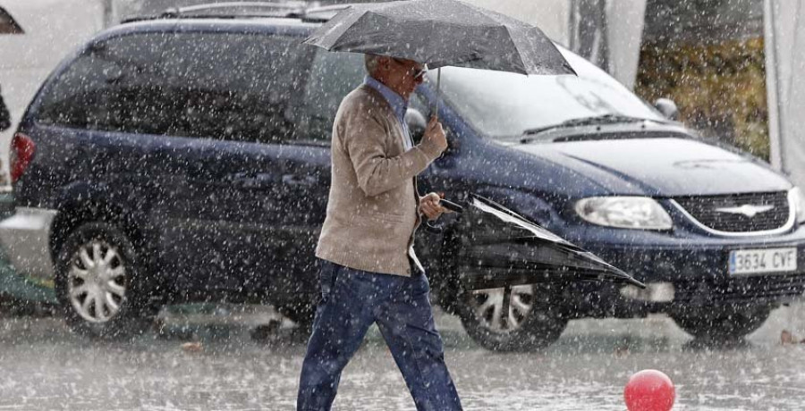 El tiempo hoy: Lluvias débiles en Galicia