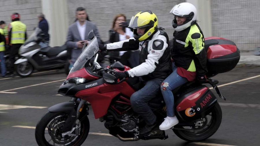 La Xunta garantiza en Ferrol la continuidad de los cursos de conducción segura de motocicletas para el próximo año