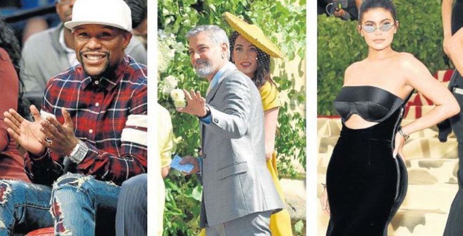 Mayweather, Clooney y Jenner, los famosos mejor pagados