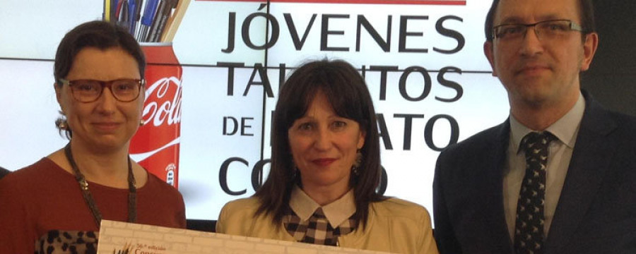 Una alumna del CPI Conde de Fenosa gana el concurso de Coca Cola en Galicia