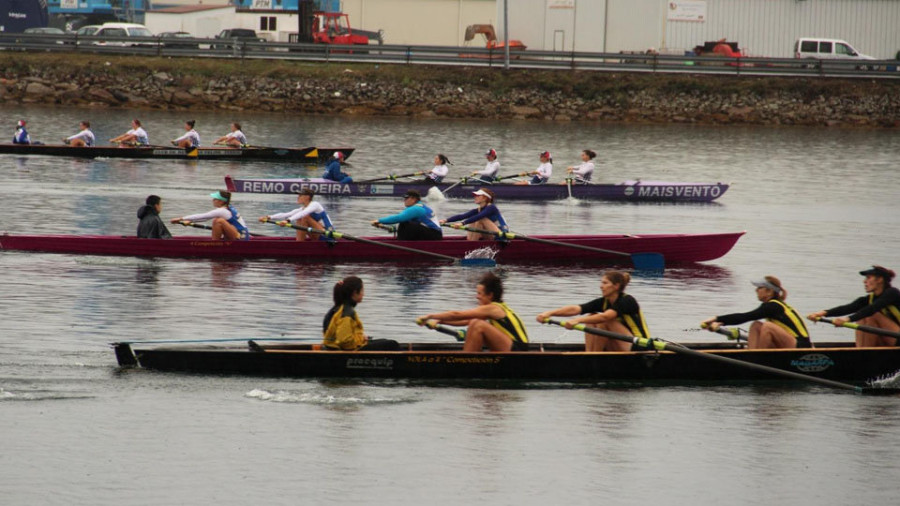 Catorce bateles locales en la Copa de Marín