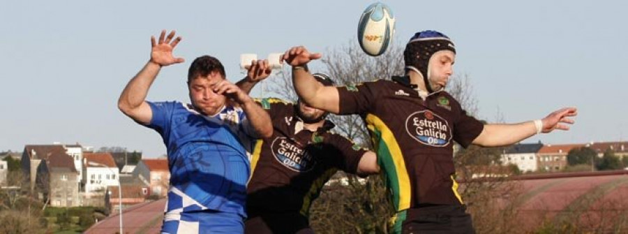 El Muralla evitó el ascenso del Rugby Ferrol en un  duelo trepidante