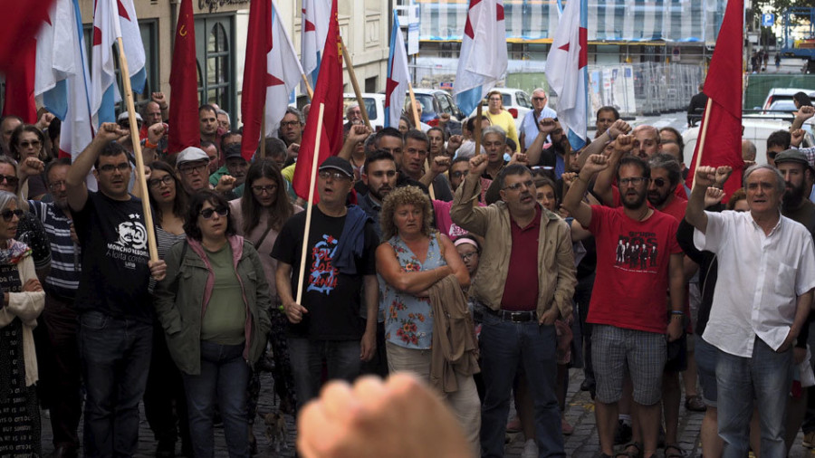 Homenaxe a Moncho Reboiras no 44 aniversario do seu asasinato en Ferrol