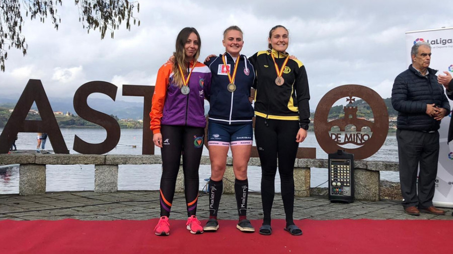 Doblete de Malena Barro en el Nacional de Ourense