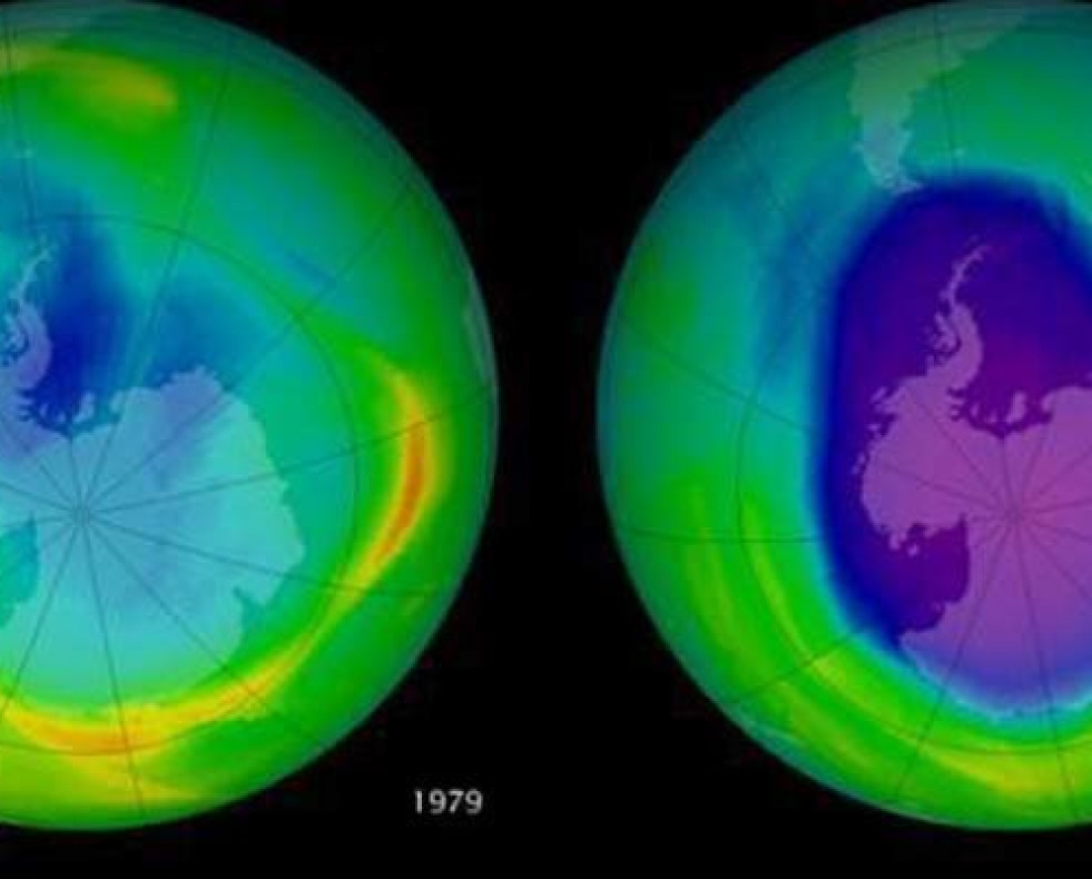 El agujero en la capa de ozono es el más pequeño desde 1988