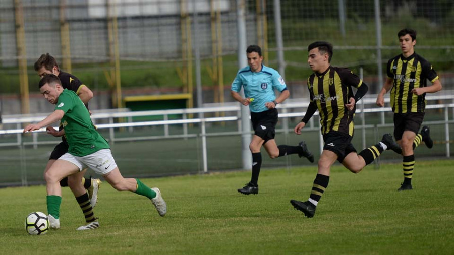 El Racing B juvenil logró un cómodo triunfo en el duelo ante el Villalbés B