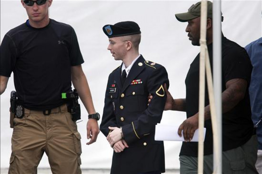 La sentencia contra Manning por la filtración a WikiLeaks se conocerá mañana