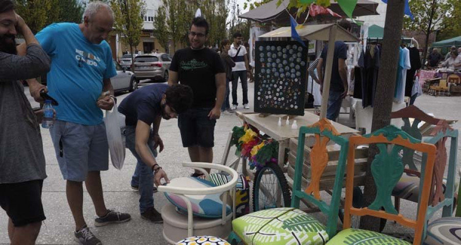 Los artistas se despiden de Canido dejando su original impronta de las Meninas