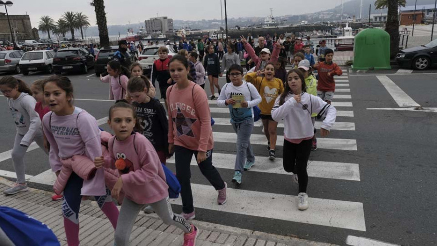 Peregrinaje escolar para poner en valor el Camino Inglés