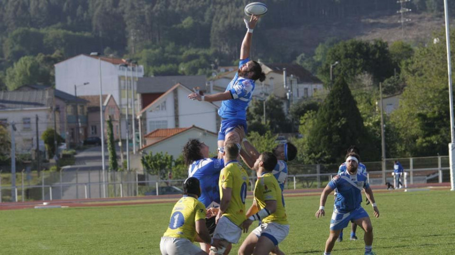 El Rugby Ferrol, más equipo ante el Gaztedi