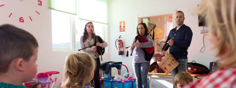 SAN SADURNIÑO.- Semana de la música en la escuela infantil A Rolada