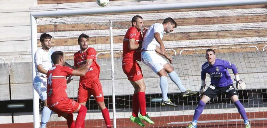 El Somozas sucumbió ante el Compostela en un choque igualado