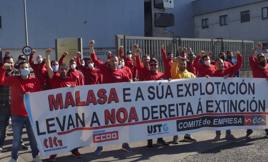 El Grupo Malasa hace efectivo el despido de 68 trabajadores de la fenesa Noa Madera