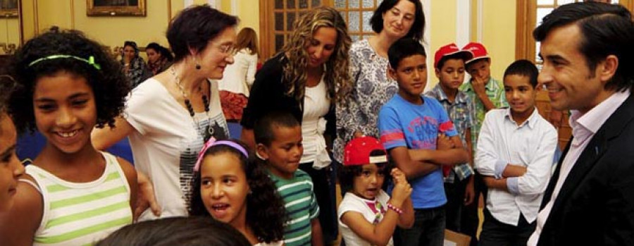 Despedida oficial a los niños saharauis del programa “Vacaciones en Paz”