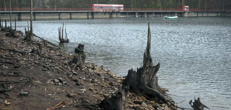El embalse de As Forcadas está al 73% de su ocupación pese a la sequía otoñal
