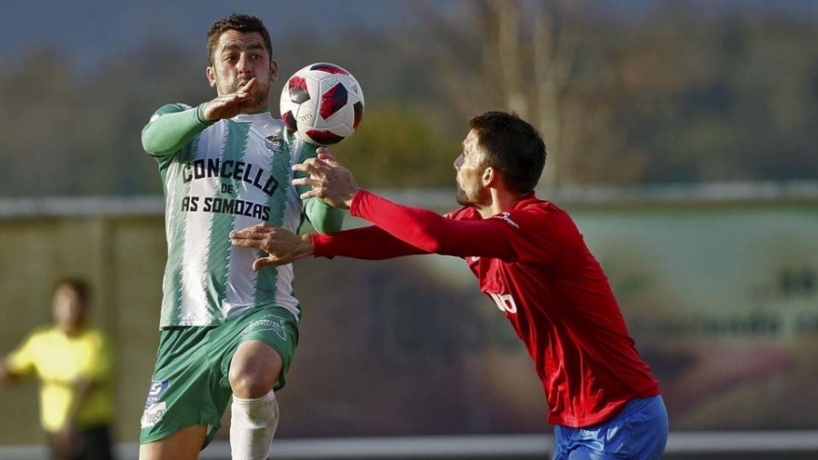 El Bergantiños impone su ley en As Somozas