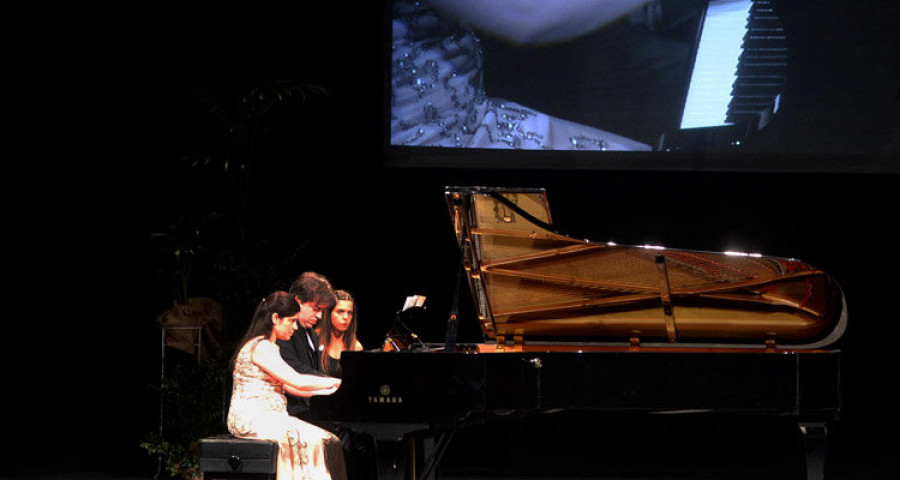 El concierto del dúo Witkowski abrió ayer el telón del concurso de Piano
