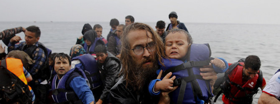 La llegada de refugiados  a Europa se multiplica por diez desde el inicio del año