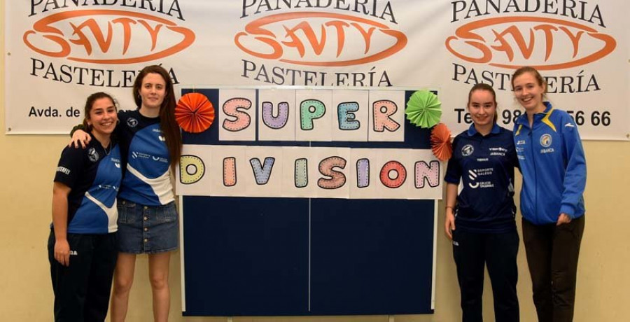 Desde la base hasta la cima, el Narón es ya de Superdivisión