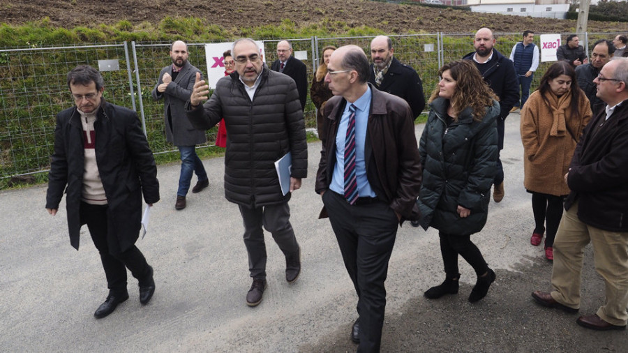 Almuíña sitúa el final de las obras del 
nuevo centro de 
salud de Narón entre junio y julio de 2020