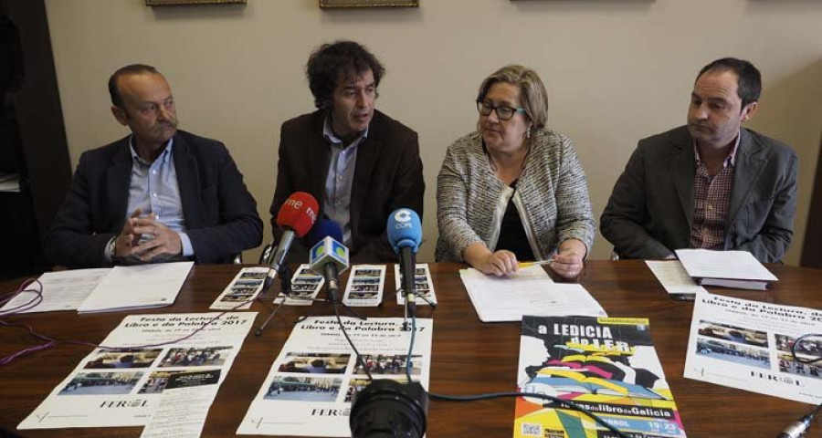 Doce casetas darán forma desde hoy a la Feira do Libro de Ferrol