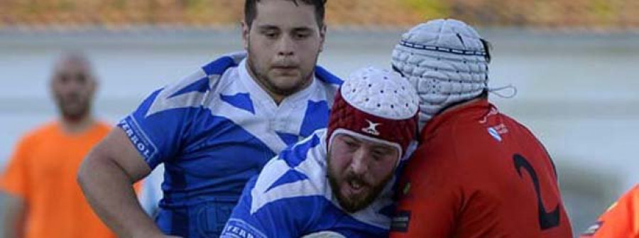 Cómodo triunfo de un Rugby Ferrol que marcó diferencias desde el inicio