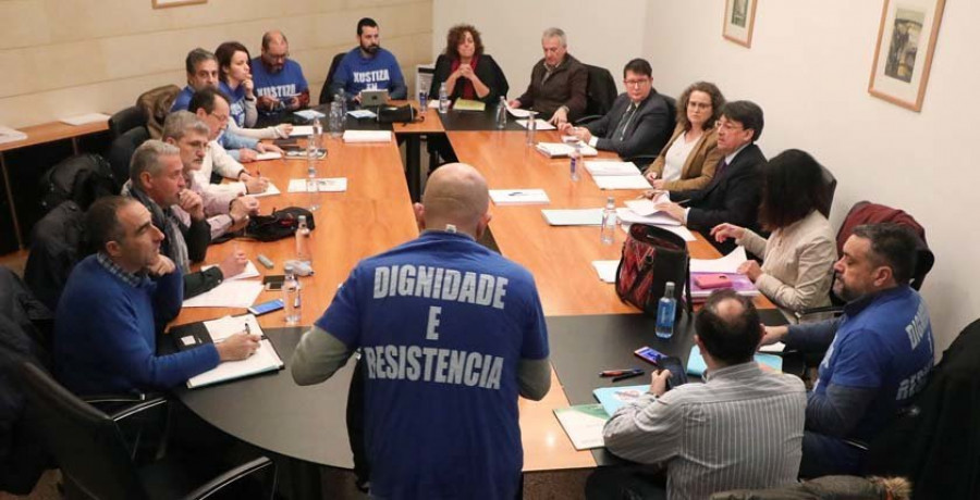La huelga de 
Xustiza continúa tras rechazar la Xunta la propuesta de los sindicatos rebajada
