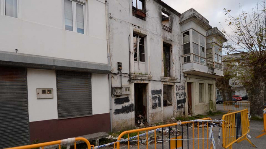 El Concello se ocupará de reparar la casa de San Xoán que sufrió un incendio en septiembre
