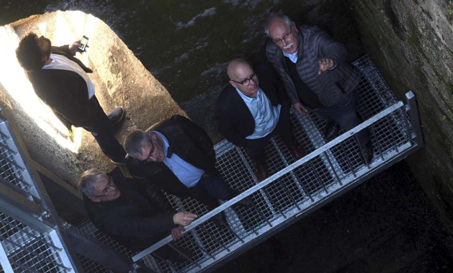 Concello y Diputación avanzan en la puesta en valor del castillo de Naraío